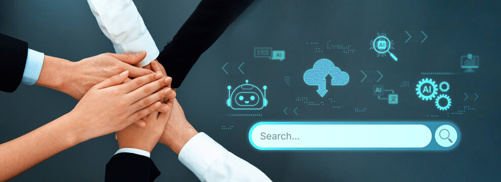 AI search and automation engine working with cloud, robotics and smart tools in AI-driven environment. Corpus