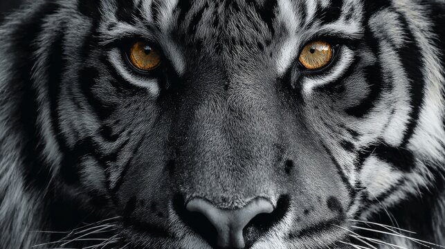 Majestic tiger walking through dense jungle forest with intense gaze and powerful wild predator presence in natural wildlife habitat, dramatic big cat animal portrait with rich nature scenery and wild