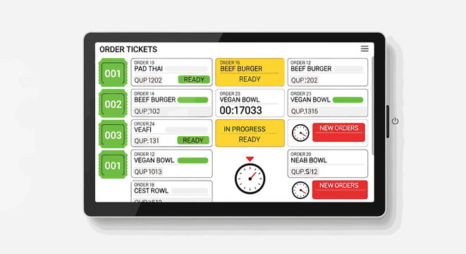 Smartphone with medical test results.