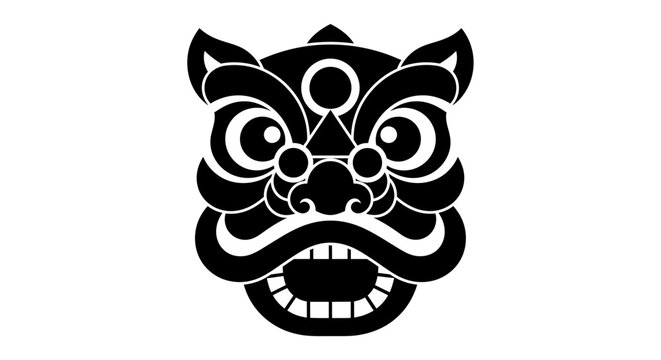 Traditional Chinese Opera Mask Design.
