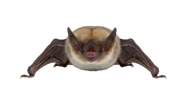 Brown Bat Flying Mammal Creature.
