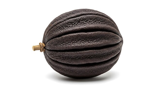 Close-up of brown leather ball.