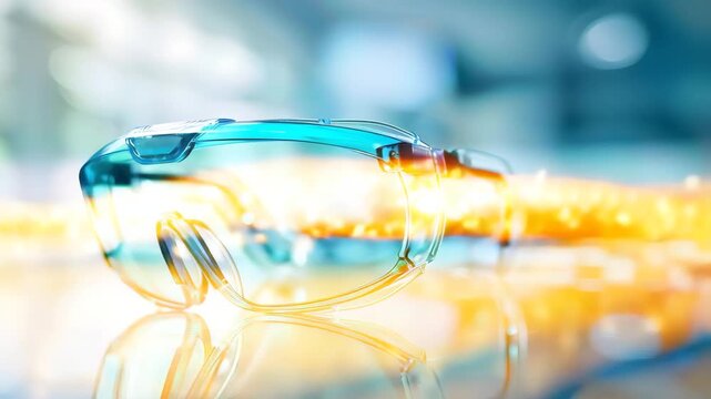 Safety Glasses for Futuristic Science & Technology Research and Innovation