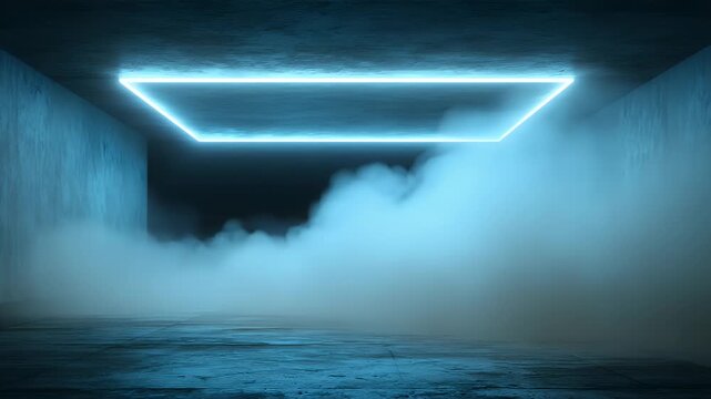 Abstract digital data stream with glowing blue lines flowing through dark virtual space representing high speed fiber optic internet connectivity and futuristic big data network technology.