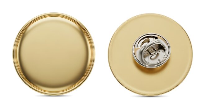 Gold metal pin badges with fastener.