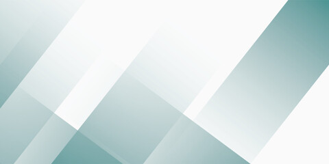 Obraz premium Modern Green Turquoise Grey White Line Abstract Background for Presentation Design Template. Suit for corporate, business, wedding, and beauty contest. vector