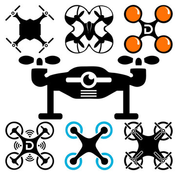 Template Drone Logo, drone logo, Drone icons set. Logos templates of flying drones, Drone Photo Logo Design Template, drone logo vector simple design, drone logo template vector icon