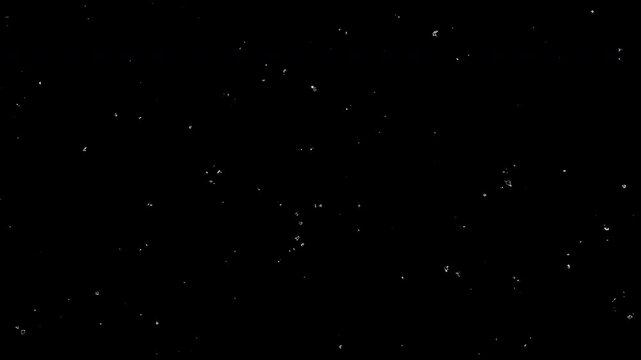 Animated Old Film noise white and black background 4k video