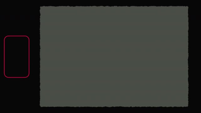 Super 8mm Frame Grain Scratch Matte Seamless 4K Video Background Overlay