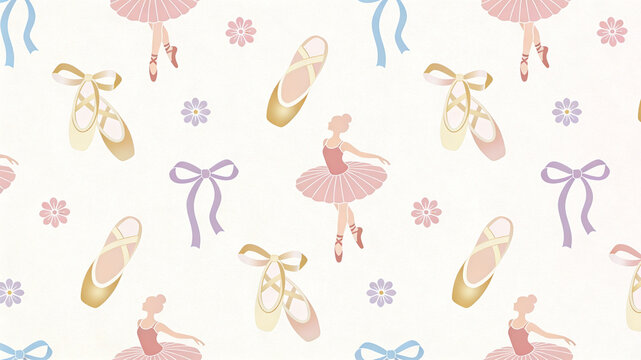 pattern ballet vector