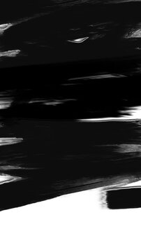 ink paint brush stokes animation isolated on black background, brush transition for intro promo and video editing, Hand drawn scribbles, doodles sketch effect Slide Show, Fade, Matte, Reveal, Mask