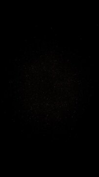 Dynamic Golden Star Explosion Sparkling Particles Dust Background Abstract supernova explosion radial light rays particles. Space energy burst animation effect for awards, weddings, and holiday edits