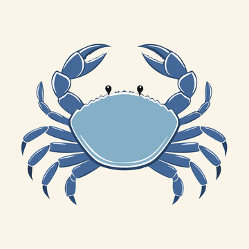 Blue Crab Illustration