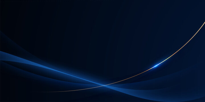 blue background design With luxurious effect elements Vector illustration