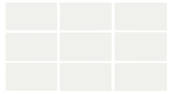Abstract grid of nine light gray squares, minimalist background, clean design