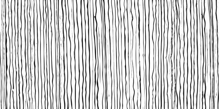 Vertical lines pattern abstract black and white linear design on a white background high quality