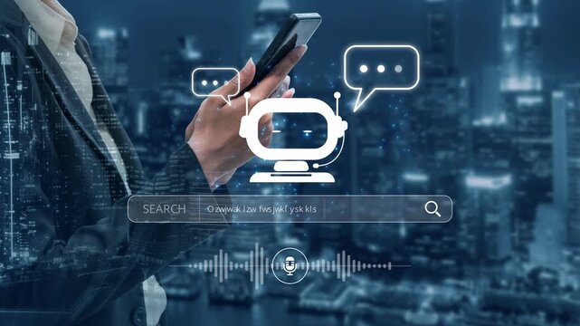 AI assistant with voice chat interface, combining smart chatbot, voice command, and AI-powered control search tools. Agentic AI assistant helps users search and chat naturally. Muxer
