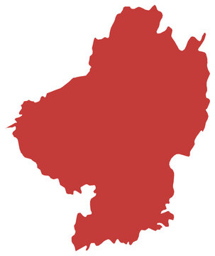 Vector Map of Chuadanga District Bangladesh