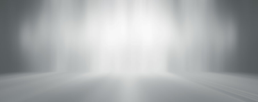 perspective floor backdrop black room studio with gray gradient spotlight backdrop background for display your product or artwork 