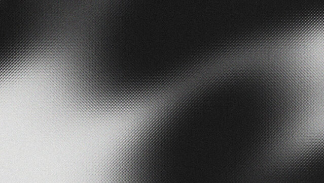 Gray, black, dark grainy noise grains abstract wave pattern, on white background	