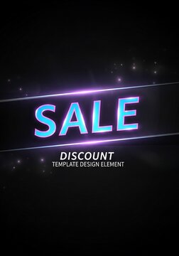 Neon Glow of Savings