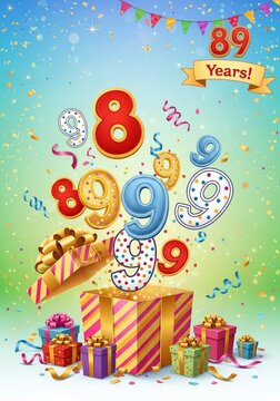 Confetti of Years: An Eighty-Nine Bloom
