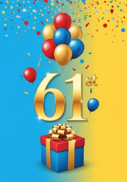 Golden Jubilee of Sixty-One: A Skyward Celebration