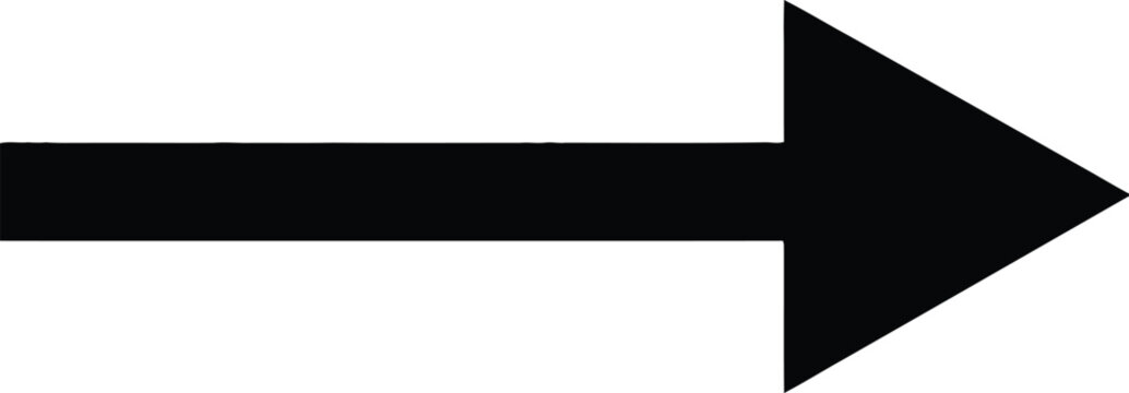 Simple black arrow pointing to the right