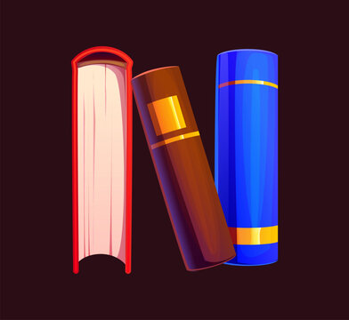 Library book cartoon ABC type, font letter N. Literature novel English alphabet letter, bookstore bestseller book kids ABC typeface vector font symbol. Library type letter