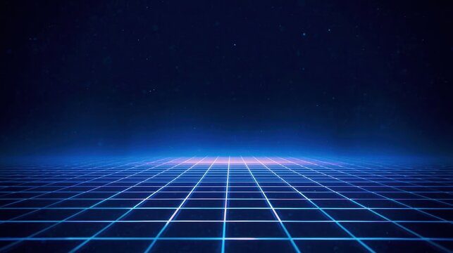 abstract blue background with squares