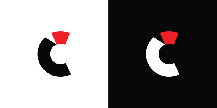 Modern and strong letter C initials logo design 4