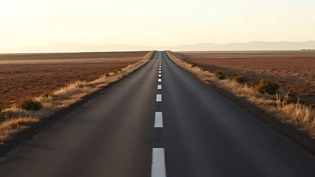 A symbolic fork in the road with two distinct paths, illustrating choices and life's journey.