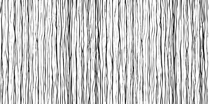 Abstract vertical line pattern black and white linear texture organic and modern design high quality