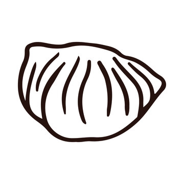 Har Gow Crystal Shrimp Dumpling Illustration
