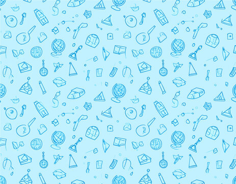water drops seamless pattern