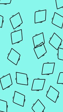 Clean Seamless Geometric Pattern for Animated Backgrounds