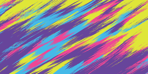 Grunge design of modern jersey colors and patterns, abstract colorful lines sublimation, sports background, cheering, running, cycling, basketball, netball, event, team, vector illustration. eps 10 © Samsul