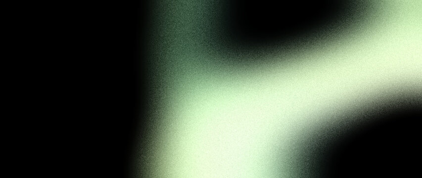 Soft fluid curves abstract background featuring pale green, mint, and celadon colors with grainy texture for tech wide digital landing web pages.
