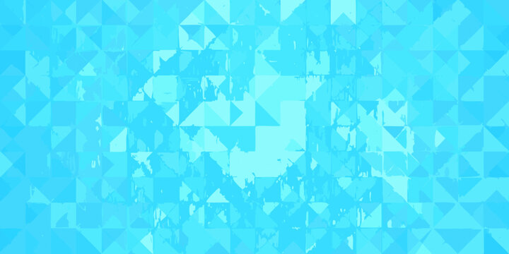 blue geometric triangle pattern design abstract background