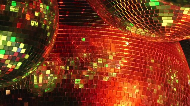 A dazzling birthday celebration unfolds at a lively disco.