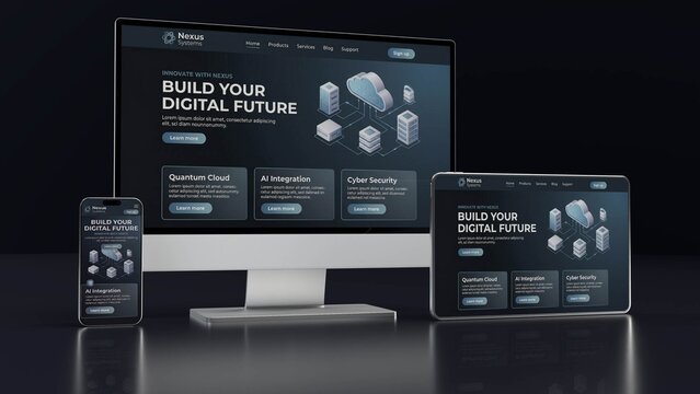 Multi Device Website Mockup Promo