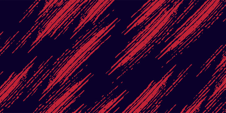 Red vector layout light with flat lines on backround blue. Decorative shining illustration with lines round irregular low neutral art