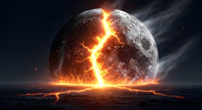 Dragon egg hatching a fiery emergence of mythical power and ancient origins