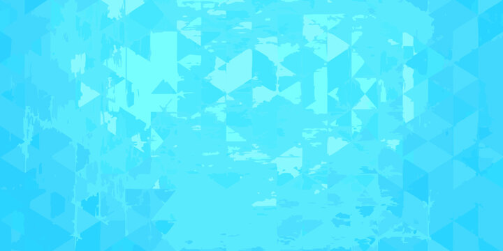 blue geometric triangle pattern abstract vector background