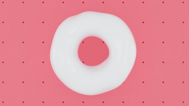 Jelly Donut Background Animation Loop