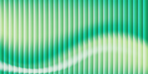 Fototapeta premium Green background with vertical green gradient stripes, smooth light shading, modern minimal pattern. futuristic presentation