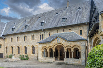 Obraz premium Abbaye d'Orval, dans les Ardennes belge, Florenville 
