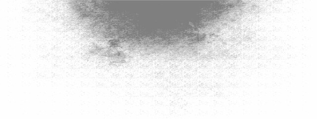 Grungy black spray paint texture on white background, distressed ink splatter vector element, grainy charcoal stipple effect for urban street art design, messy airbrush spray stain © Zìyóu