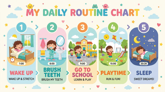 daily routine chart