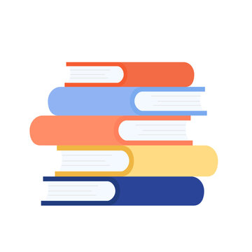 A pile of books